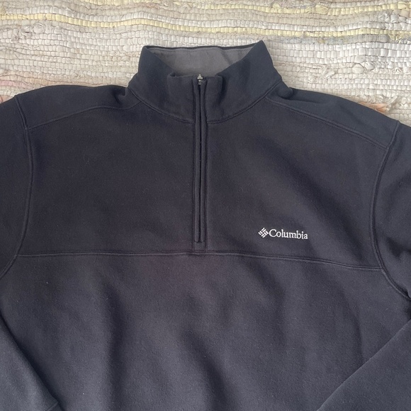 Women’s Columbia Black Quarter Zip Pullover / Sweatshirt Size Medium - Picture 3 of 5